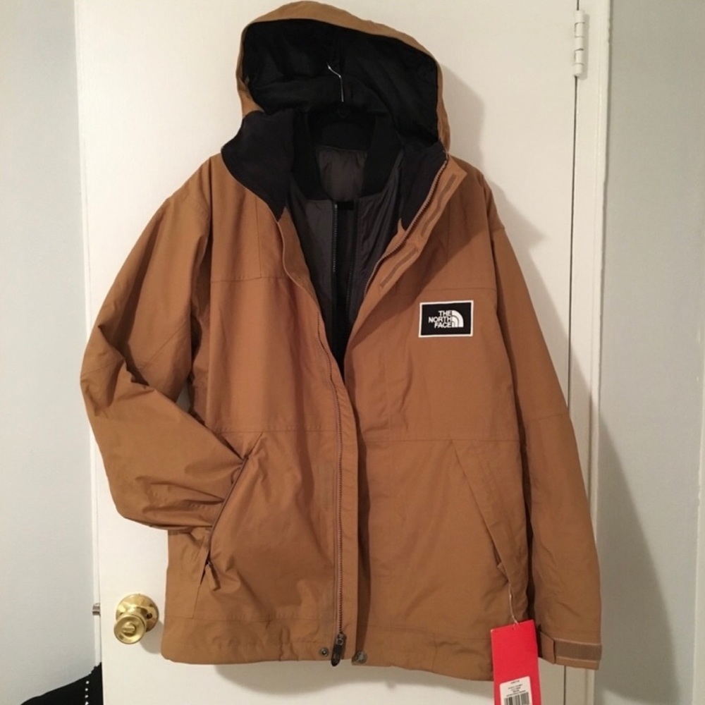 NWT North Face Triclimate Brown Jacket